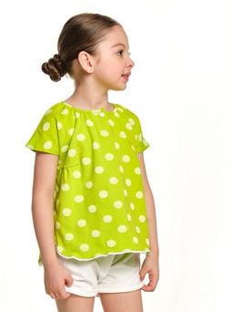 Футболка для девочки UD 1358 т.синий - Mini maxi фото 7