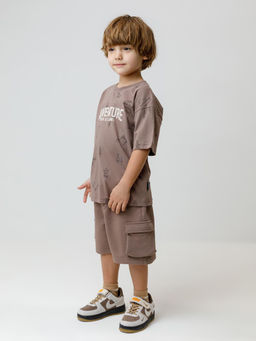 КР 400828/бразильский дуб к656 шорты для мал