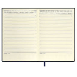 Ежедневник-органайзер недатированный ESCALADA, А5+, 160 л., арт. 63920/ 10 ТИВОЛИ СИНИЙ  фото 13