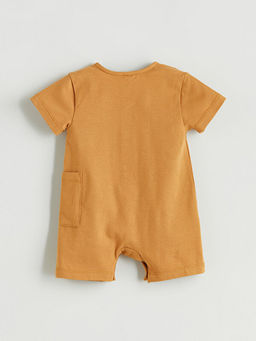 Bisiklet Yaka Basic Erkek Bebek Tulum