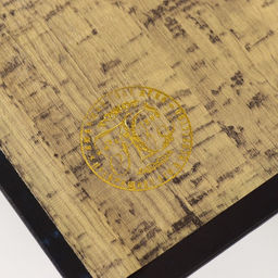 Шкатулка книга-сейф «Золотой вклад», дерево, кожзам, 21×13×5 см