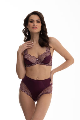 Бюстгальтер L24-190-1 Красный Виноград