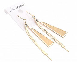 Серьги PS0741 серебро - Mini maxi фото 2