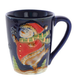 Кружка, L13 W9,5 H11,5 см, 450 мл, 4в. ( в подарочной упаковке)