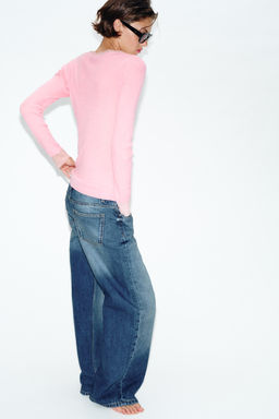 FINE KNIT WOOL BLEND JUMPER - Zara фото 11