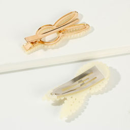 Цена за 2 шт. Заколки для волос «Счастье», 2 шт