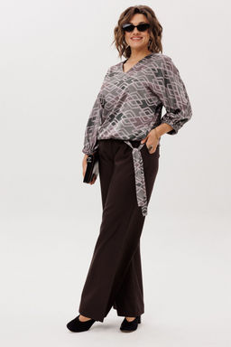 Блуза ANELLI 1662 ромбовидные холмы