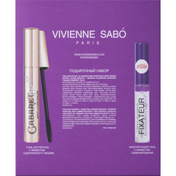 Vivienne Sabo Подарочный набор (тушь Cabaret premiere т. 01 гель для бровей Lamination effect) 2025 фото 7