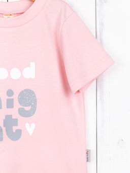 Пижама (футболка/печать/единороги на сером) Интерлок BABY BOOM