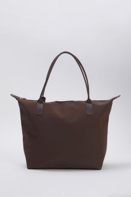 Kahverengi Aksesuarl? Buyuk Kad?n Omuz Canta TAKSS25OC00018