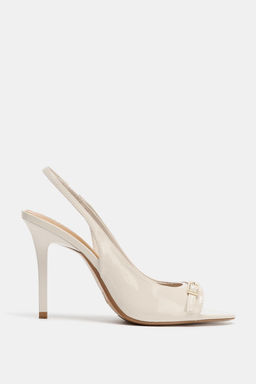 HEELED BUCKLE SANDALS - Zara фото 7