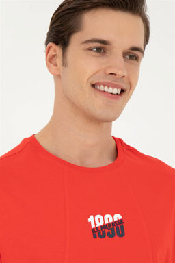 Мужская красная футболка - U.s. polo assn фото 2