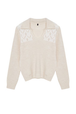 Tas Nak?s Detayl? Triko Kazak TWOAW25KZ00106