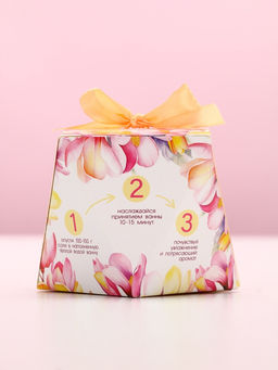 Цена за 2 шт. Соль для ванны Для тебя, 150 г, аромат тропическое наслаждение, Чистое счастье  фото 5