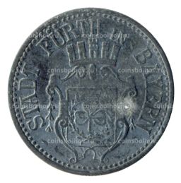 10 пфеннигов 1917 года Германия  Нотгельд (Фюрт)