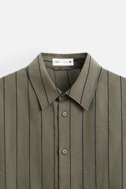 STRIPED FLOWING SHIRT - Zara фото 20