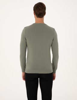 Ada _ay_ Slim Fit Bisiklet Yaka Basic Triko Kazak - Pierre cardin фото 5