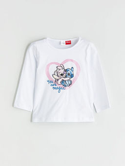 Lilo & Stitch Bask?l? K?z ?ocuk Pijama Tak?m?
