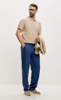 Брюки лен F511-0855 jeans