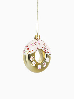 Ёлочные игрушки набор 16 шт. Ярмарка волшебства 8 см, золото - Зимнее волшебство фото 8