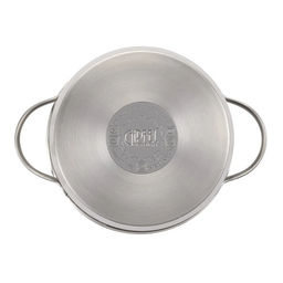 1369 GIPFEL Кастрюля VICTORY 24x12см/4,7л нержавеющая сталь 18/10, стеклянная крышка, капсульное дно - Werner фото 9
