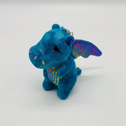 Мягкая игрушка брелок Дино с цветными чешуйками 13 см в ассортименте - Storyland фото 13