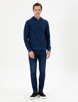 Мужской свитшот цвета индиго Неожиданная скидка в корзине - U.s. polo assn фото 4