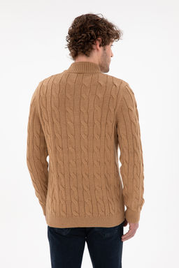Erkek Camel Melanj Kazak - U.s. polo assn фото 5