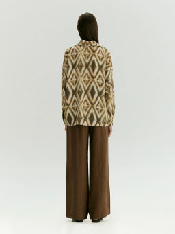 EMKA / Блузка из модала с принтом  фото 6