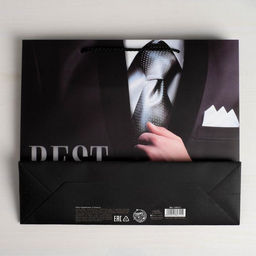 Пакет ламинированный Best man, L 40?31?11.5 см