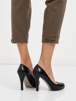 брюки женские укороченные с узором гусиной лапкой - Glenfield фото 7