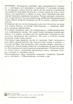 Открытка Петрушка