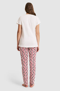 Kad_n Ekru Pijama Tak_m_ - U.s. polo assn фото 3