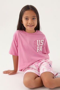 Фиолетовый пижамный комплект для девочки - U.s. polo assn фото 7