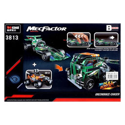 Конструктор с инерционным механизмом Гонка, 203 детали - Decool фото 6