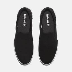 Мужские слипоны Timberland Skape Park Slip-On Canvas черные  фото 2
