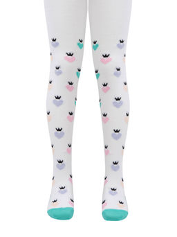 CONTE-KIDS Хлопковые колготки TIP-TOP белый