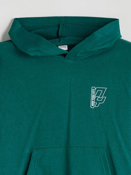 Kap??onlu Erkek ?ocuk Sweatshirt