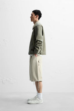 JACKET WITH CONTRAST COLLAR - Zara фото 4