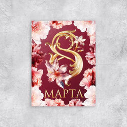 Цена за 20 шт. Открытка поздравительная 8 марта, 8?6 см