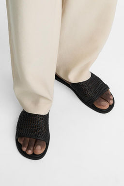 BRAIDED SANDALS - Zara фото 4