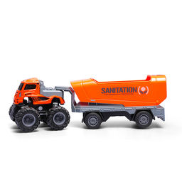 Машина "Мега прицеп" 1:43 в коробке