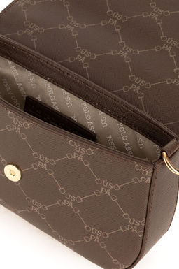 Женская коричневая сумка через плечо Неожиданная скидка в корзине - U.s. polo assn фото 7