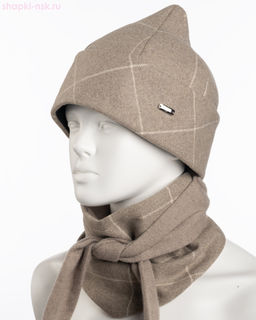 Тюльпан Комплект флис (колпак+бактус) (56-58)