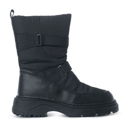 7B3011 ШКД Сапоги текстиль+нат.кожа шерсть ТЭП