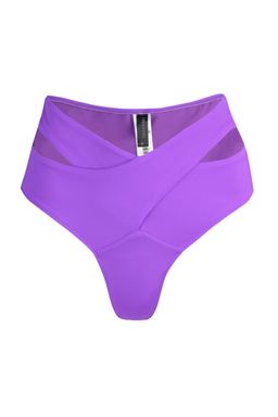 Mor Cut Out/Pencere Detayl? Hipster Yuksek Bel Bikini Alt? TBESS20BA0184