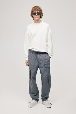 Pantalon cargo Relaxed Fit - H&m фото 3