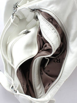 Сумка женская искусственная кожа Guecca-RY 116 (рюкзак-change), 2отд, белый SALE 264960 - Adelia фото 7