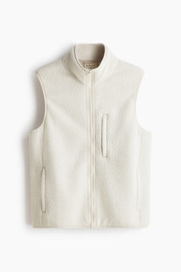 Chaleco de deporte en borreguito Regular Fit