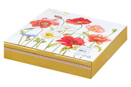 Набор тарелок 2 пр. 300 мл 21,5*21,5*3 см Маки глубокие NEW BONE CHINA - Elan gallery фото 4